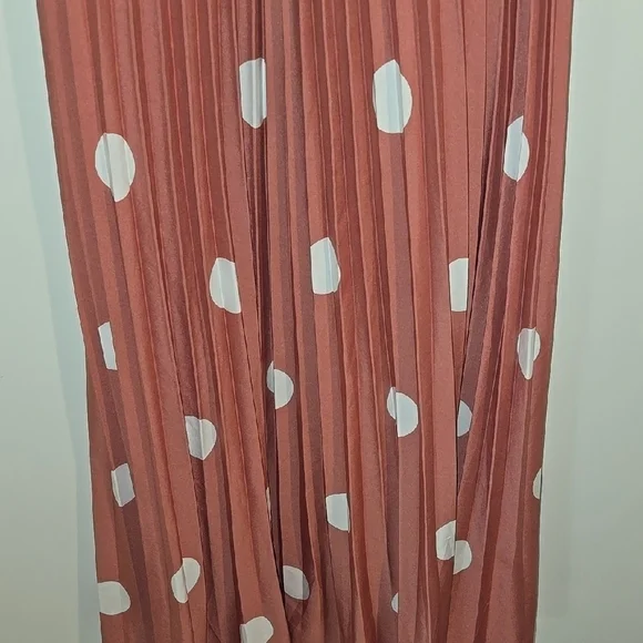 SHEIN Pink and White Wrap Tie Front Maxi Dress - Picture 4 of 8